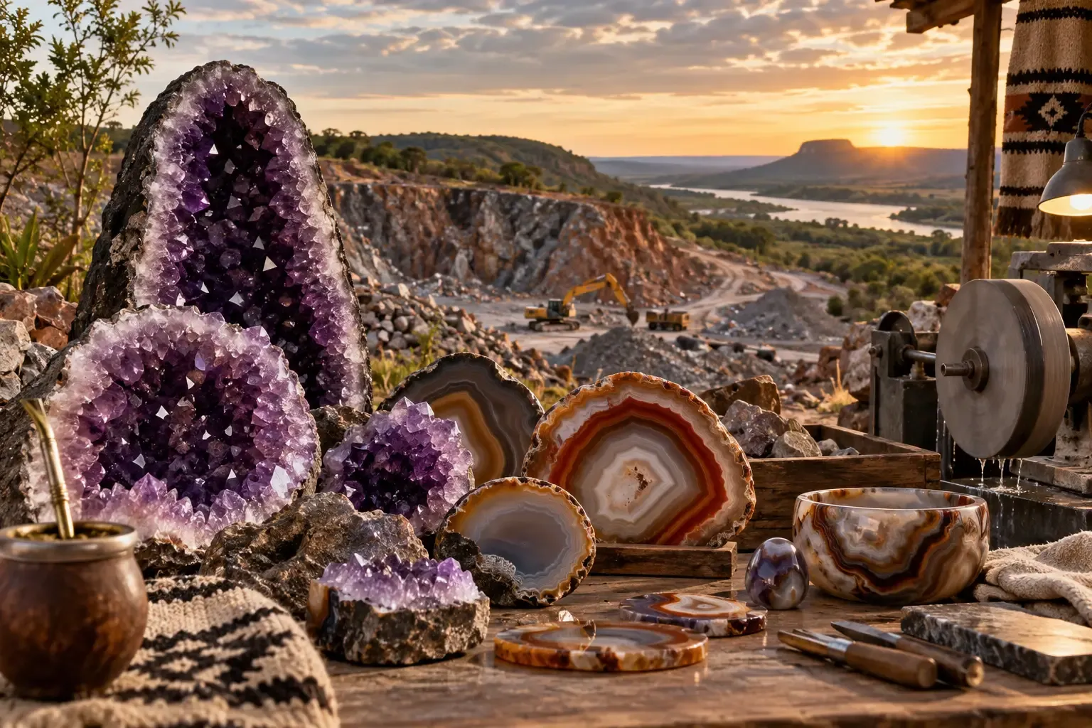 Piedras preciosas de Artigas: el tesoro mineral del norte de Uruguay